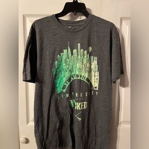 “wicked” musical NYC shirt